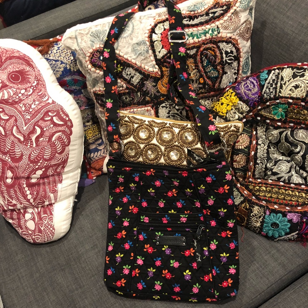 Vera Bradley crossbody hipster bag purse